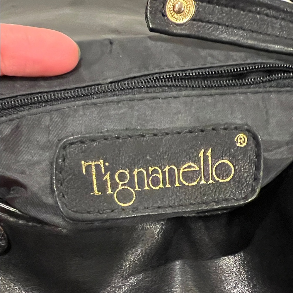 Tignanello Elegant Black Backpack - image 7